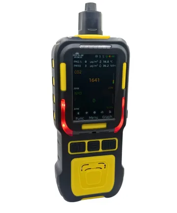 Мультигазовий аналізатор якості повітря з примусовою прокачкою WALCOM W-K-600M (CO2, NH3, PM2.5, PM10)